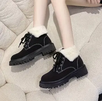 어그 부츠 여성용 스노우 부츠 숏 기장 레이스업 미사용 새상품