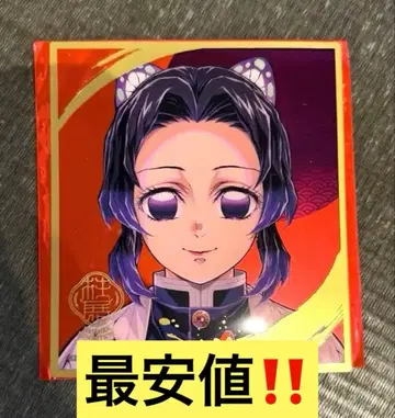 최저가 귀멸의 칼날 코쵸우 시노부 기둥전 미니 클리어 색지