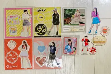 Lucky2 히카 유와 아크릴 스탠드 세트