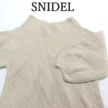 MY1931 SNIDEL 스나이델 니트 스웨터 양모 포근 F