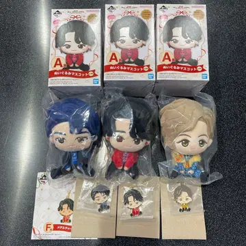 메탈 참 제일복권 A상 미세스 그린애플 봉제 인형 6개 세트