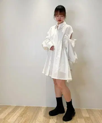 snidel 셔츠 원피스