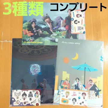 Mrs. GREEN APPLE 미세스 제일복권 클리어 파일 & 스티커