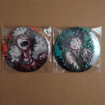 바쿠고 카츠키 미도리야 이즈쿠 나의 히어로 아카데미아 컬렉션 캔뱃지 십걸