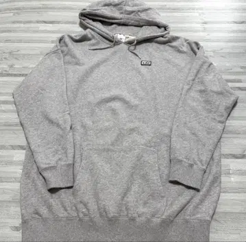 X-girl 엑스걸 그레이 후드티 M