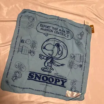 단종 레어 17년산 스누피 아스트로노츠 반다나 스카이블루