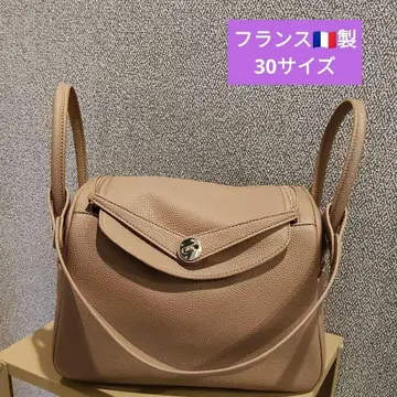 새상품 프랑스제 천연 가죽 백 가죽 숄더 에투프 30