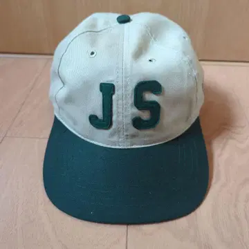 Jazzy Sport JS 로고 캡 베이지/그린