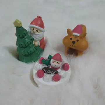 concombre 크리스마스 피규어 2점 + 덤