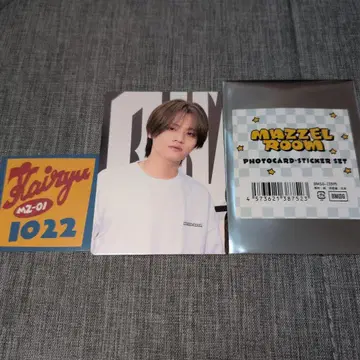 MAZZEL 카이류 포토 카드 스티커