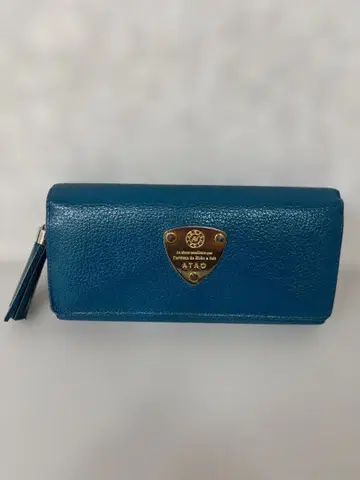 레어 ATAO 아타오 (가르송 지갑) 피콕 블루