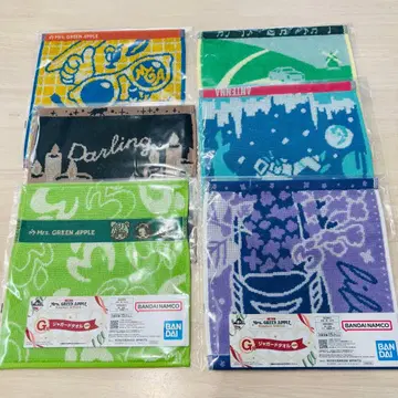 Mrs. GREEN APPLE 제일복권 G상 자카드 타월 컴플리트