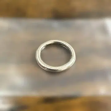실버 심플 빈티지 반지 원형 평형 2개 세트