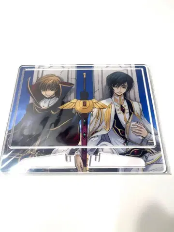 [ 미사용 새상품 ] 코드기어스 아크릴 이젤 패널 를르슈 & 아스