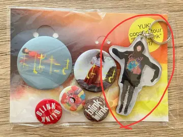 새상품급 YUKI concert tour 'Blink Blink' 키링