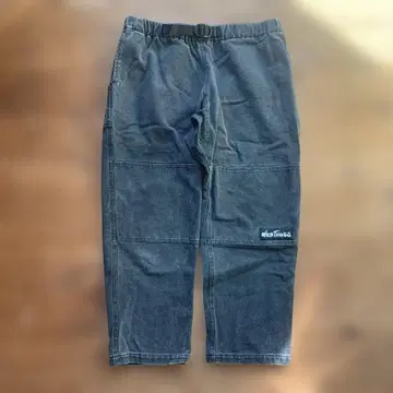 WILD THINGS 워크 팬츠 블랙 데님