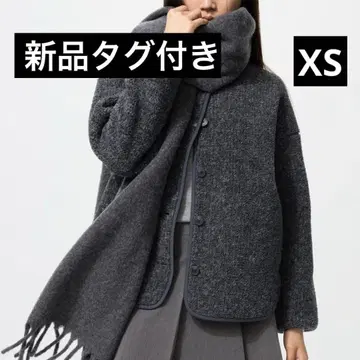 [택 포함 새상품] 보아 플리스 릴랙스 가디건 XS [유니클로]