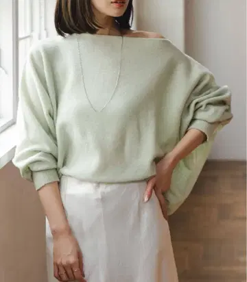 [ NOBLE ] 파인 울 돌먼 풀오버