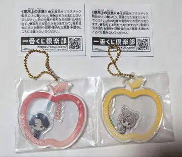 Mrs. GREEN APPLE 바스락 아크릴 참 2개 세트