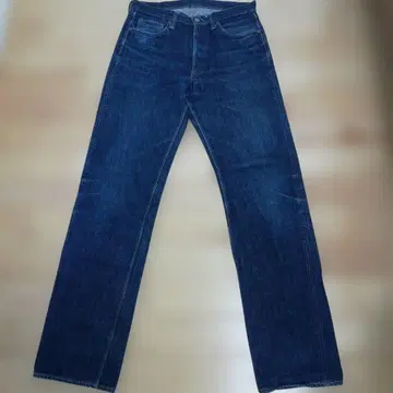 풀카운트 0105 W30 L34 다크 블루 스트레이트 데님 청바지