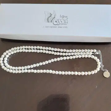 스캐파 SCAPA 유리 진주 목걸이 박스 포함