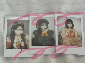 진세이 스즈카 폴라로이드 3장 세트