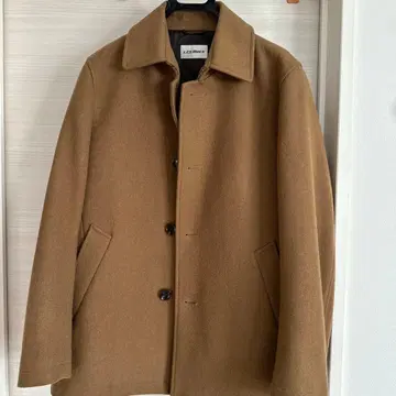 LES MUES 브라운 스텐카라 코트