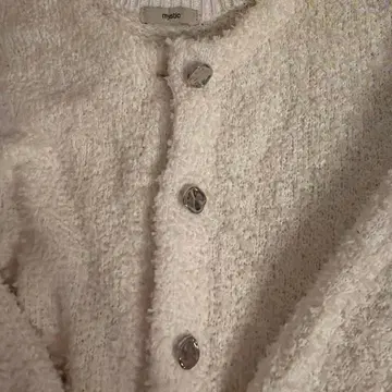 mystic 화이트 가디건