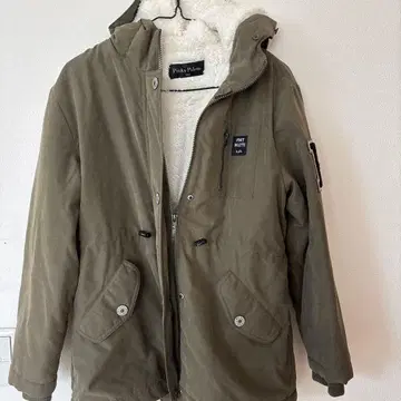 Pinky Palette 모즈 코트 150 사이즈 올리브 그린