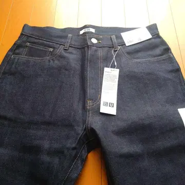 [택 포함 새상품] 유니클로 U 셀비지 레귤러 핏 진즈 32