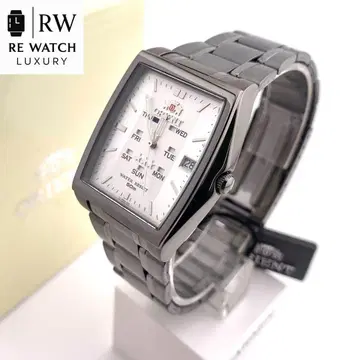 7-4932 ORIENT PMAA-DO CS 자동 와인딩 스퀘어 손목시계