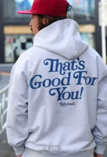 새상품 Refurbish 로고 지퍼 후드티