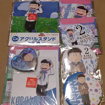 오소마츠 6쌍둥이 히코복권 굿즈 묶음 판매 세트 마츠노 카라