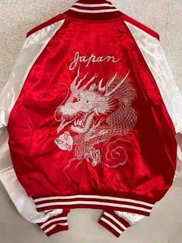 [새상품] 빨간색 스카잔 옥룡 F