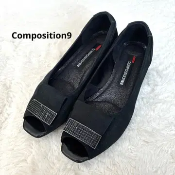 Composition9 [ 23cm ] 비쥬 버클 스웨이드 펌프스