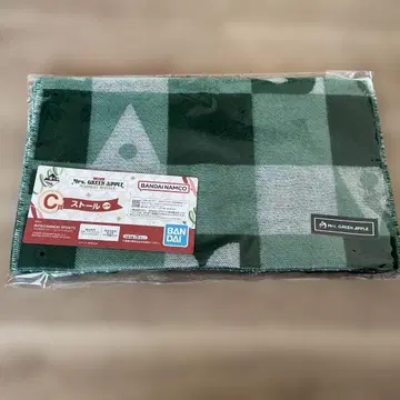 미세스 그린애플 스톨 약 160cm 그린 계열 체크