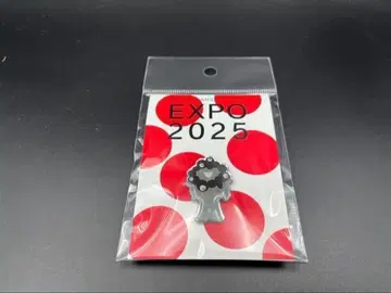 오사카 간사이 만국 박람회 EXPO 2025 핀 배지 블랙 미야쿠미야쿠