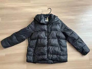 자라 다운 자켓 후드 부착