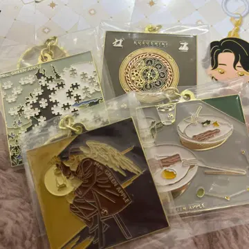 미세스 그린애플 미세스 제일복권 F상 메탈 참 4종