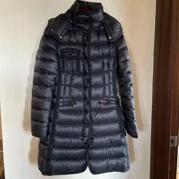 MONCLER 블랙 롱 다운 자켓