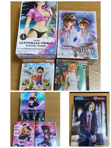 원피스 최애의 아이 매쉬 피규어 8개 묶음 판매