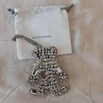 ANTEPRIMA 곰 모양 참 실버