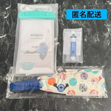 마츠키요 x 퍼펫 순순 [방수 파우치/헤어밴드/립 케이스]