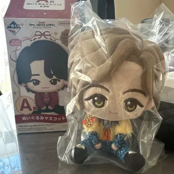 제일복권 미세스 A상 봉제 인형 마스코트 후지사와 료카