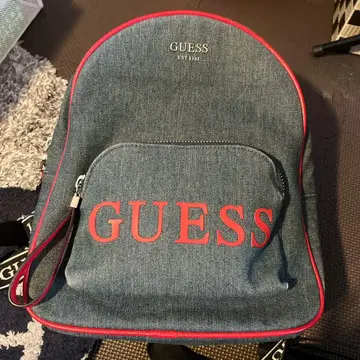 GUESS 데님 백팩