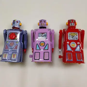 로봇 완구 3체 세트