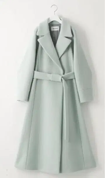 EMMEL REFINES EM 벨티드 플레어 롱 코트