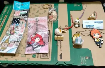 캐릭터 스트랩 러버 키링 야미나베