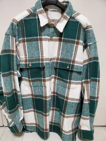 VICTIM 빅 실루엣 체크 셔츠 glamb 레어셀