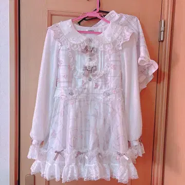 noemie 노에미 Sweet bunny 셋업 긴팔 핑크